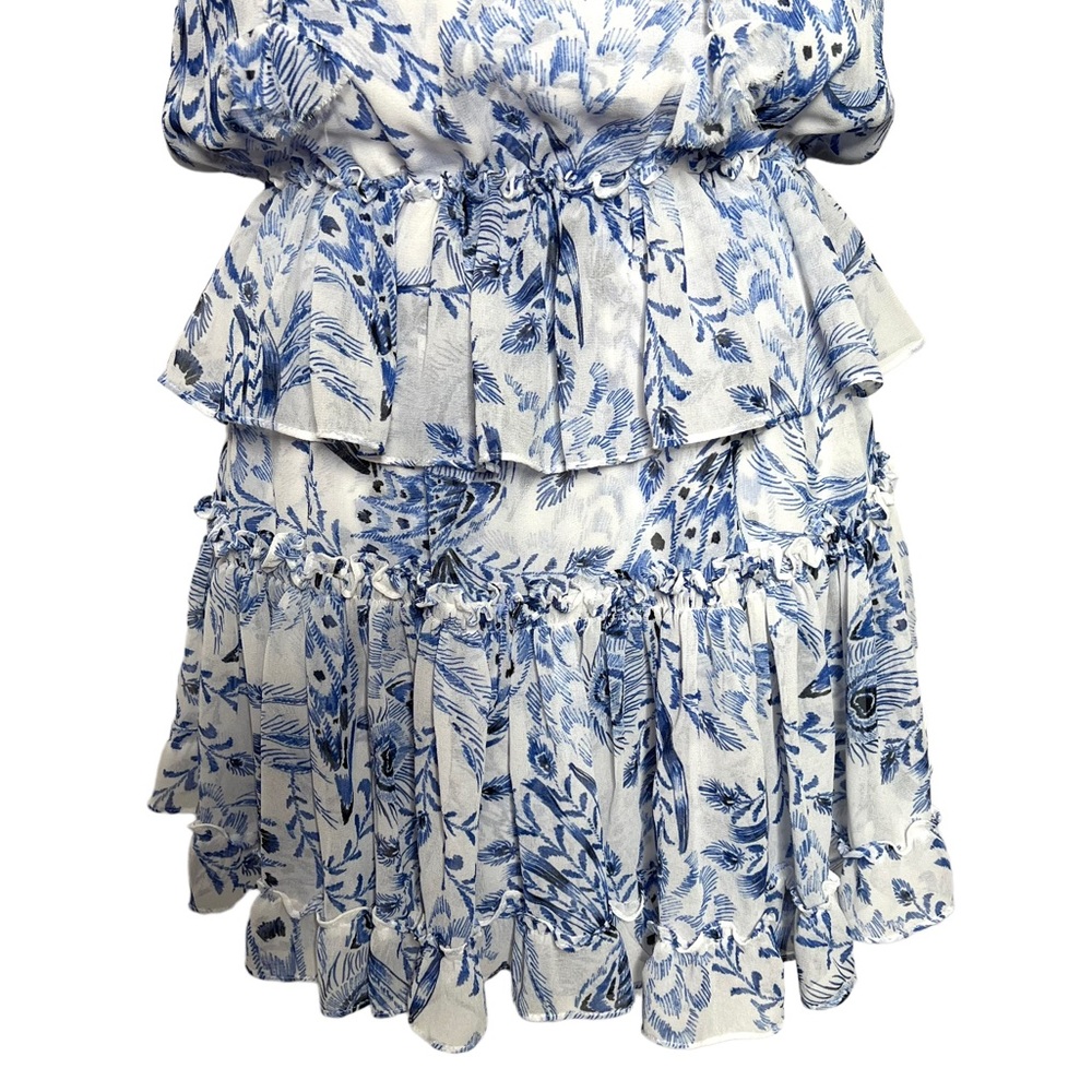 MISA Los Angeles Lilian Dress Peacock Size M - Picture 14 of 16